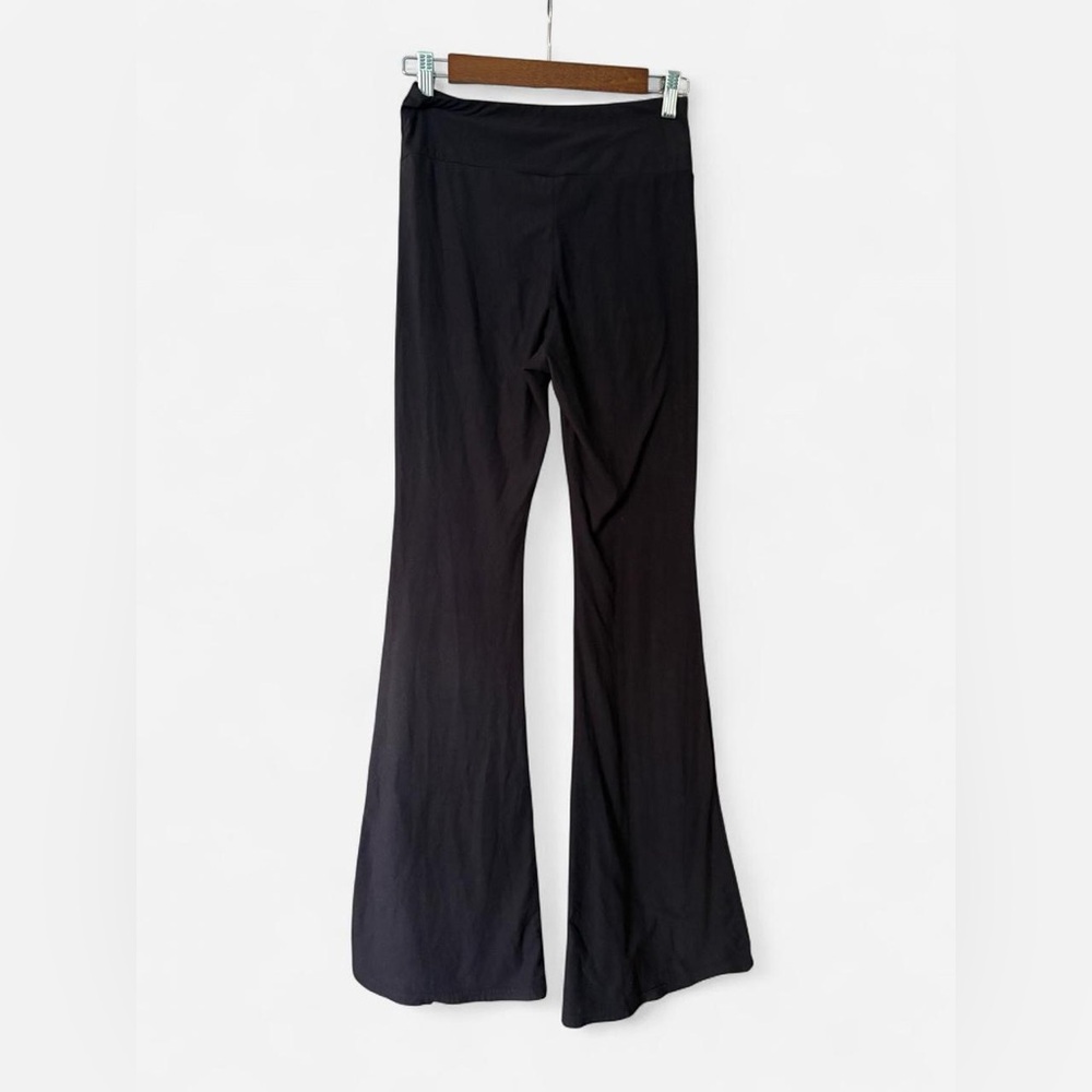 No Boundaries Black High Waist Flare Leggings Soft Lounge Pant Womens Size Small